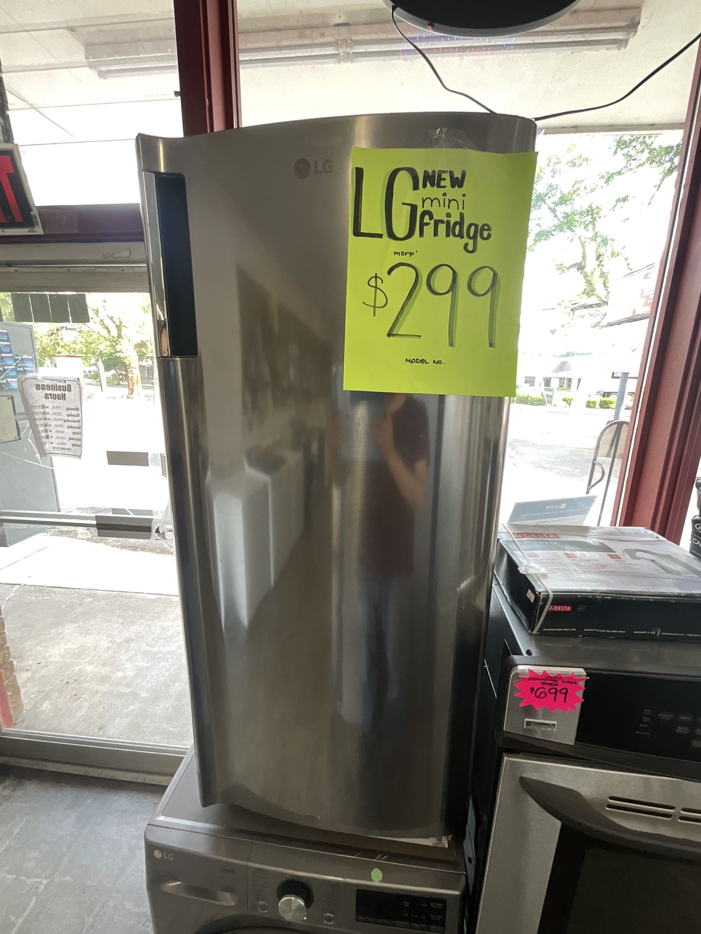 NEW LG Single Door Mini Fridge