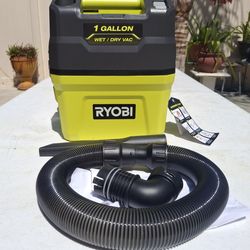 Ryobi One +18V 1 Gal. Wet/Dry Vacuum (tool only)