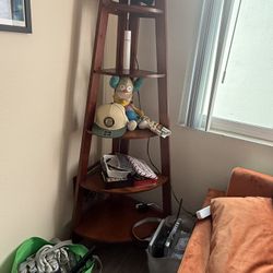 Corner Standing Shelf 