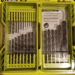 Ryobi Drill Bit Set 