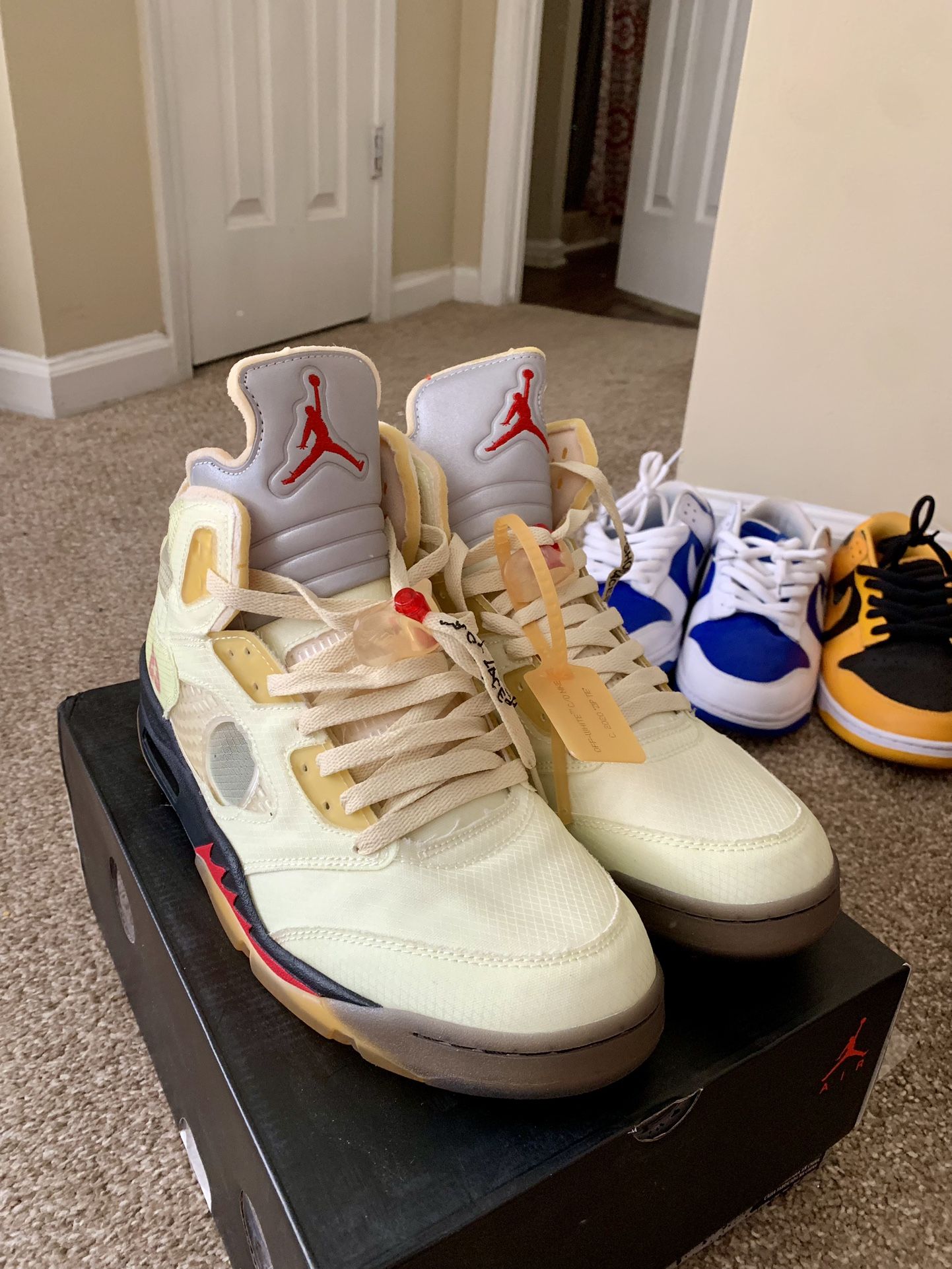 Nike Air Jordan 5 Off White Sail