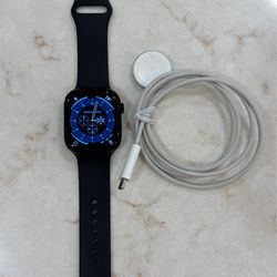 Apple Watch Series 10 46mm GPS Jet Black Aluminum Great Condition