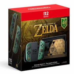 The legends of Zelda Nintendo Switch 2 40th anniversary edition