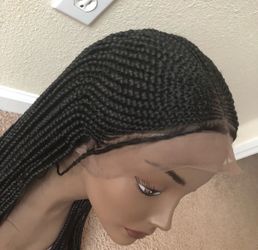 Africa Cornrow Ghana Weaving with baby hair