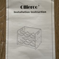 Wooden Wine / Bottle Rack