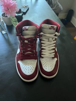 Air Jordan 1 Retro High OG Artisanal Team Red DZ5485-160 Men’s Size 8.5 Barely Worn