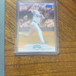 2025 Topps Stadium Club Ohtani Blue Foil SP