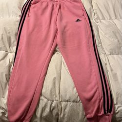 Never Worn, Only Washed Pink Adidas Sweat Pants