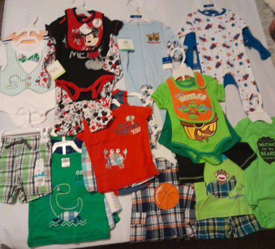 Infant Baby Clothes 0 To 12 Months Mostly New Born 