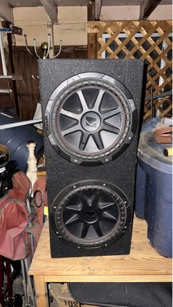 Kicker 12 subwoofers and amp
