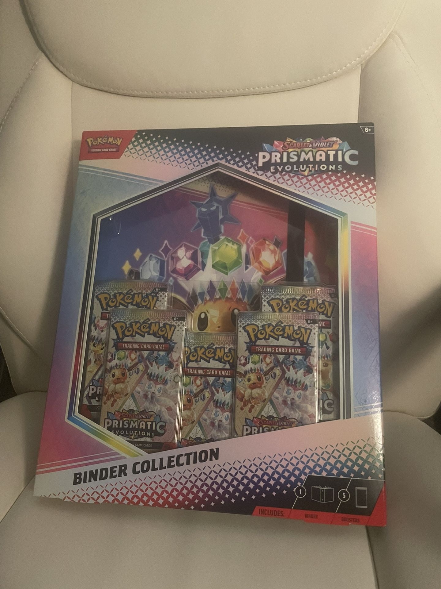 Pokemon Prismatic Evolution Binders 