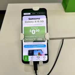 Cricket promo for the Samsung Galaxy a16 for new lines