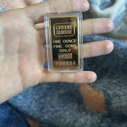 1 Troy ounce of gold