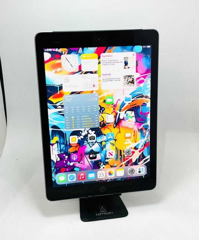Apple iPad 6 32GB Cellular Unlocked Fully Functional iOS 17