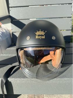Royal Motorcycle Moped Helmet XL