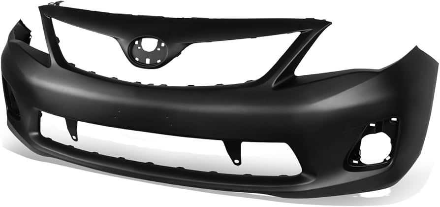 11-13 Toyota Corolla Front Bumper Cover Primer Aftermarket