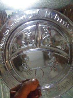 Vintage Nursery rhymes plate