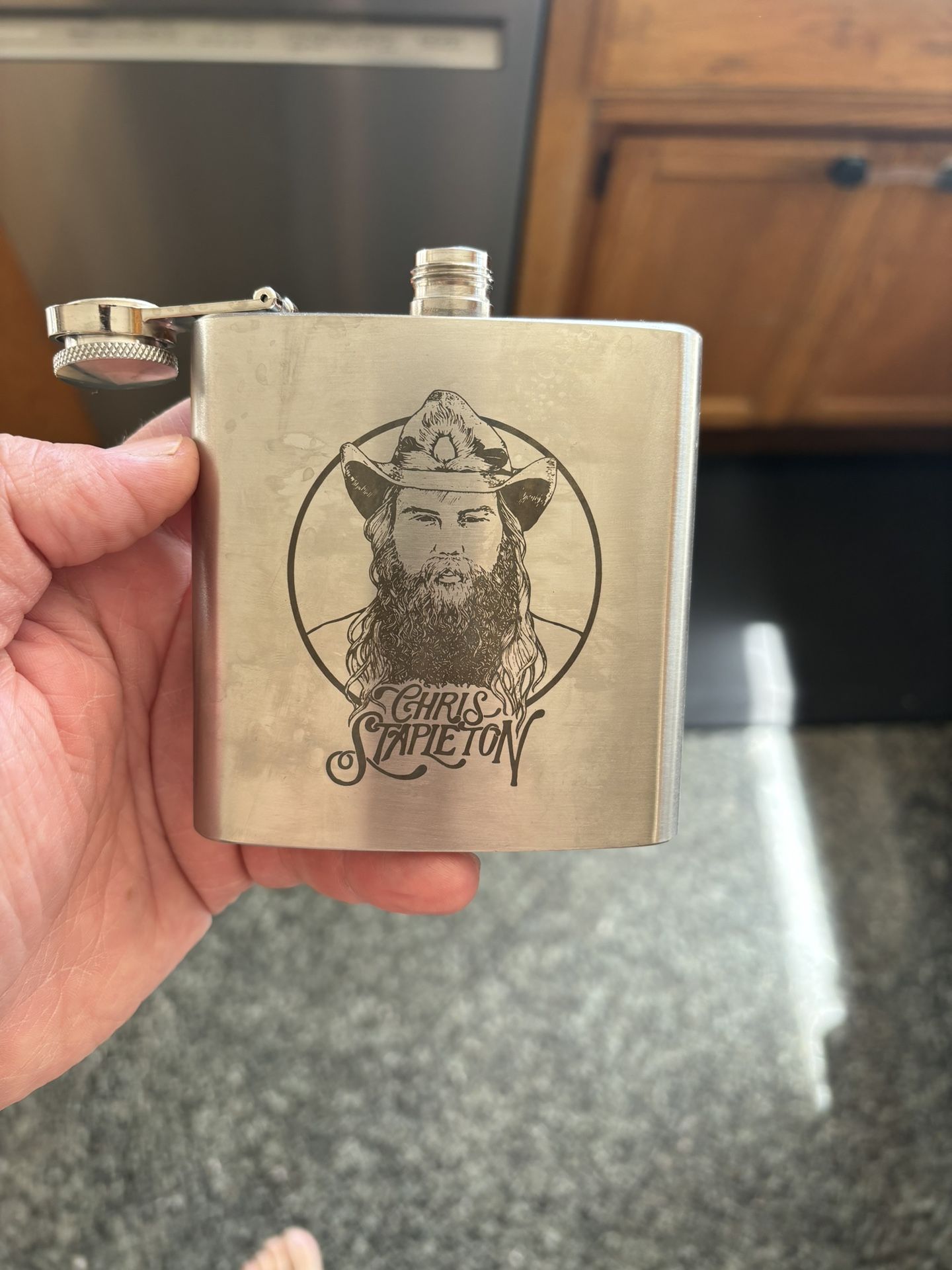 Chris Stapleton Flask