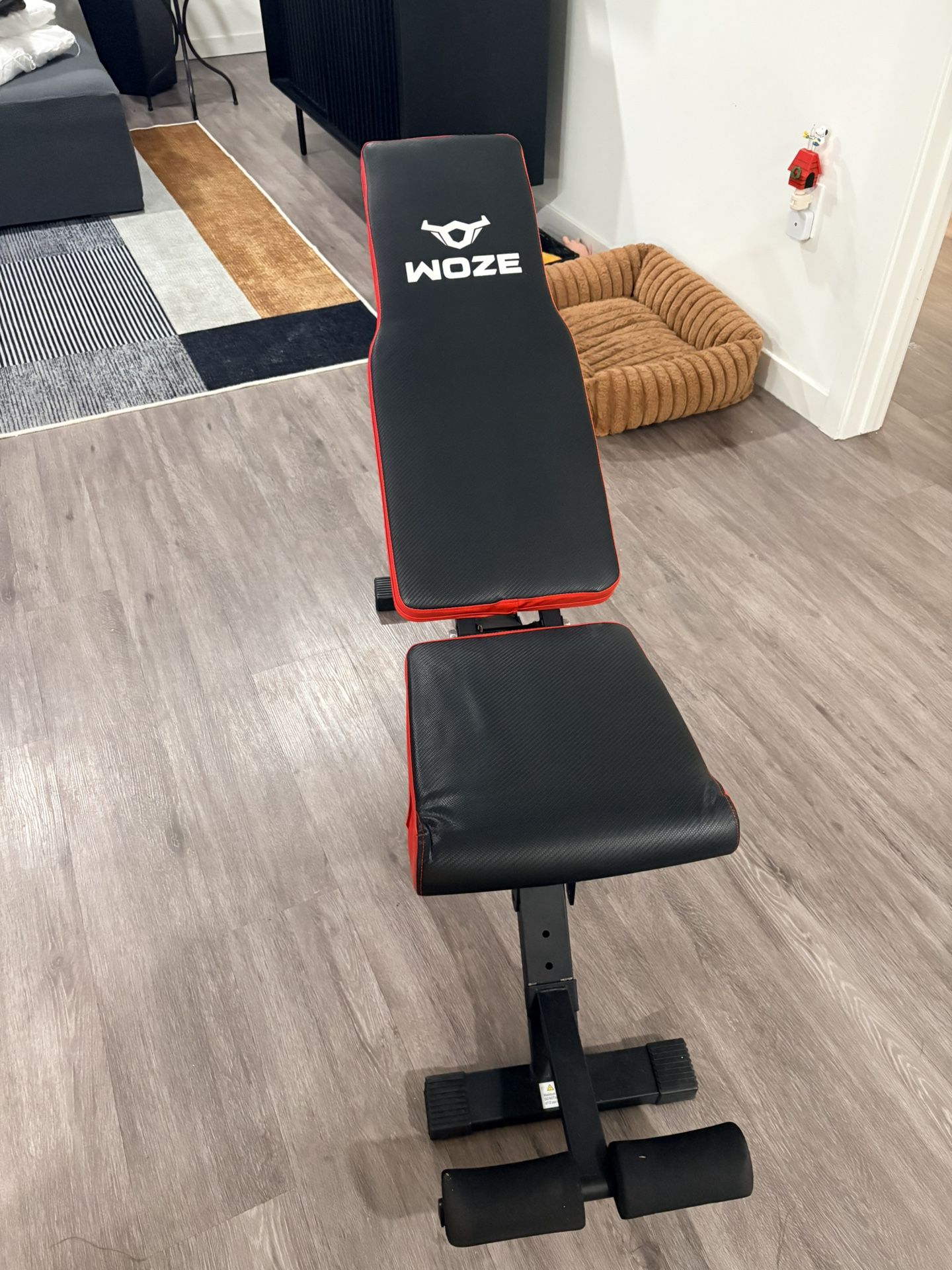 Never Used Adjustable Weight Bench