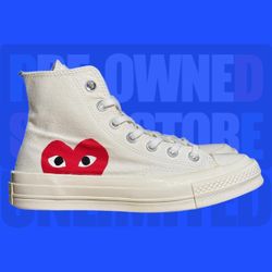 Converse x COMME Des Garçons PLAY 70 High