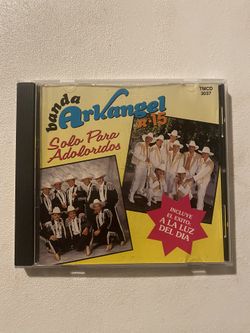 Banda Arkangel R15 Solo Para Adoloridos 1995 Fonovisa CD Como Nuevo Primera Edition Rare Dificil De Conseguir