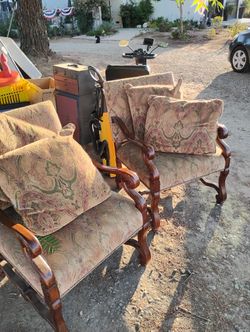Two Gorgeous Chairs 50 Bucks A Piece Or Two For $75