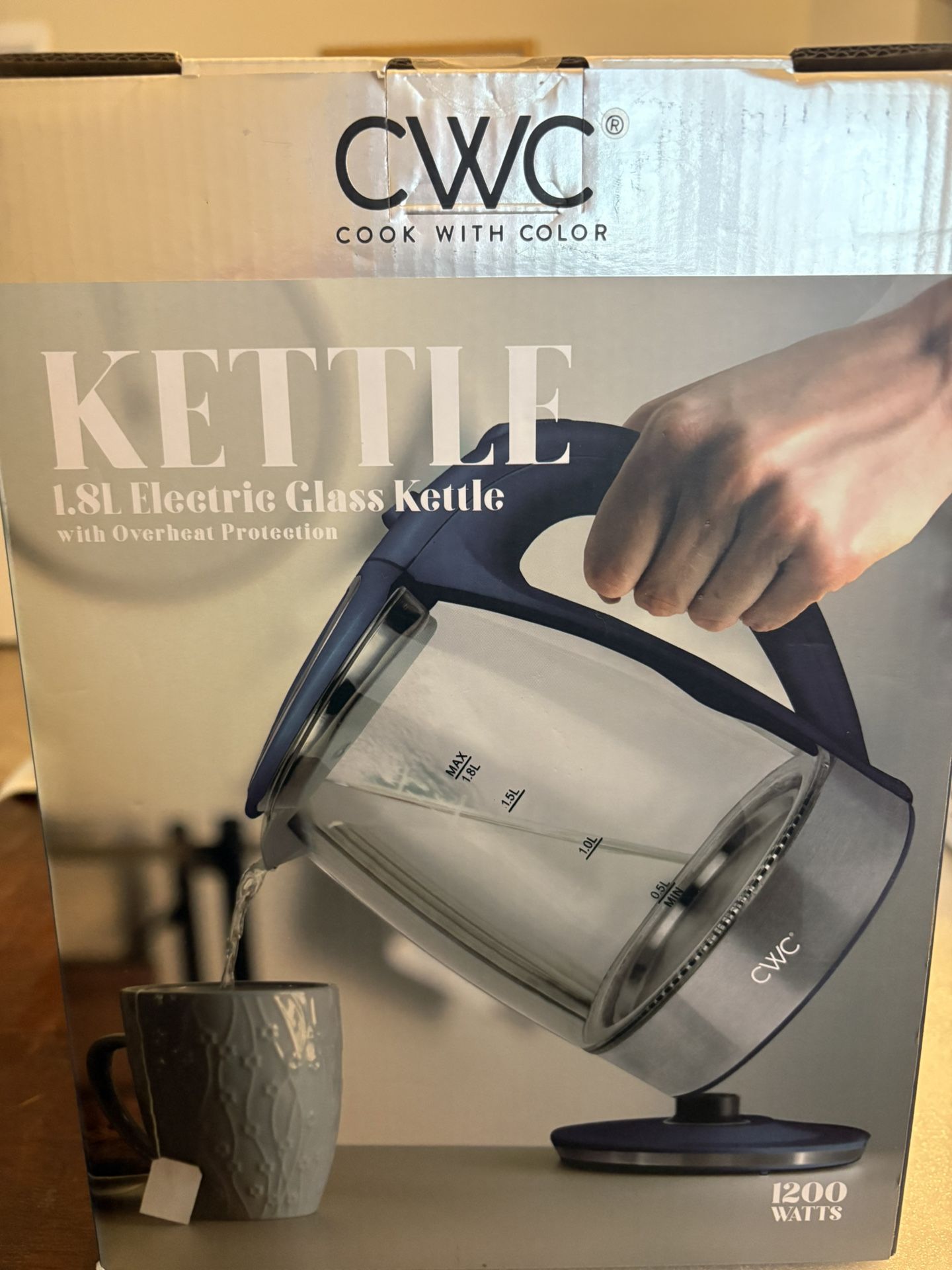 Kettle- electric 1.8L
