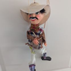 Antique Mexican String Puppet