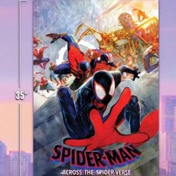 Spiderman Across The Spiderverse Poster limited Edition