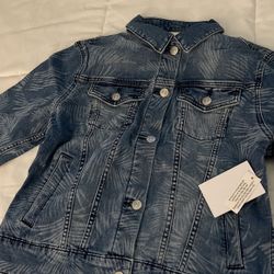 Denim Designed Jacket Size (M)