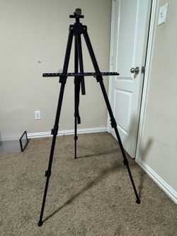 Black Stand Up Art Easel