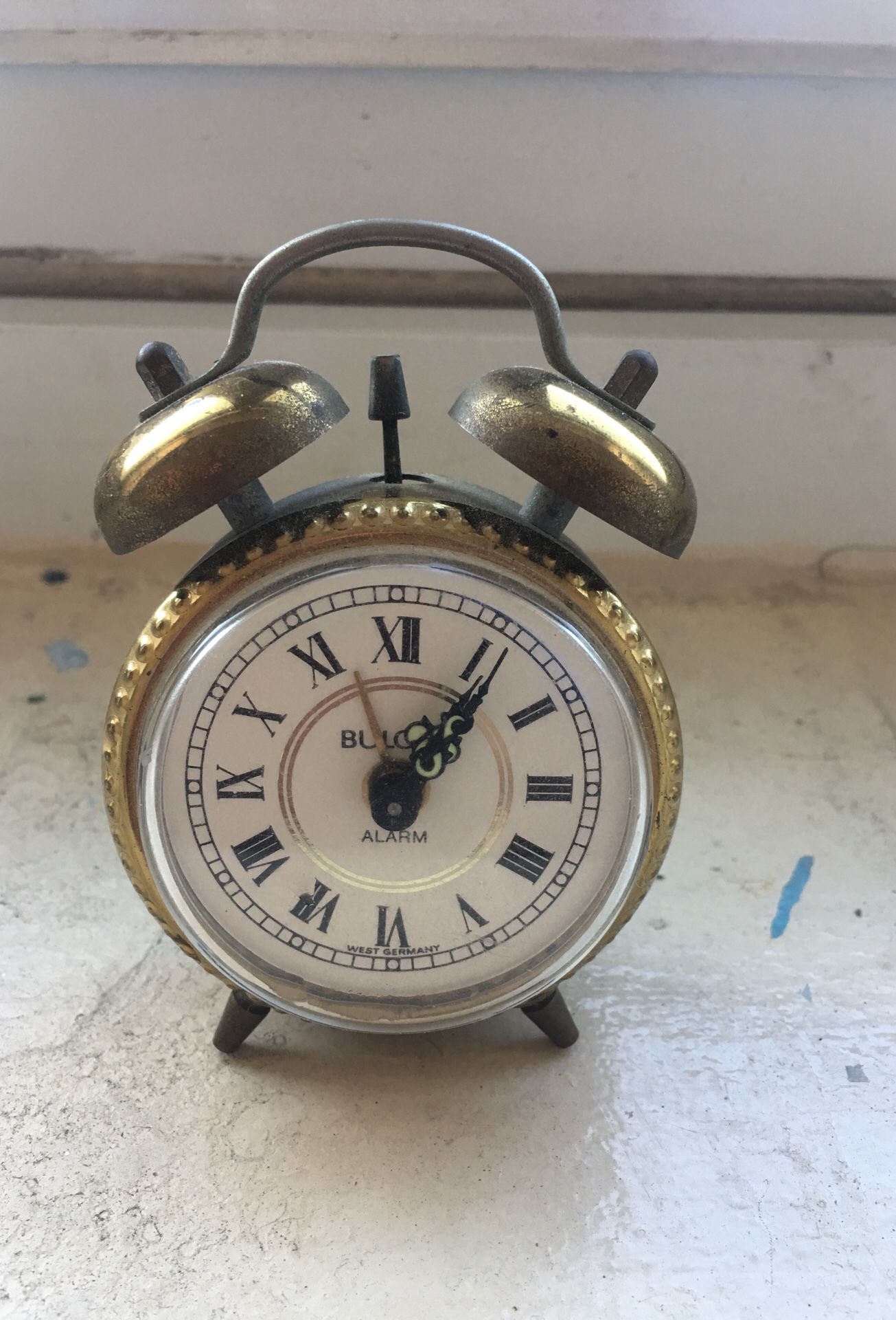 Bulova alarm clock