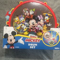 Disney Junior Mickey 10 piece drum set