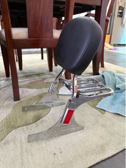 Harley Passenger Back Rest & Luggage Rack
