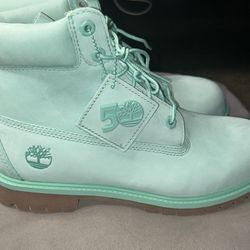 Timberland 50th Teal Boots Women’s Size 6.5 NEW!
