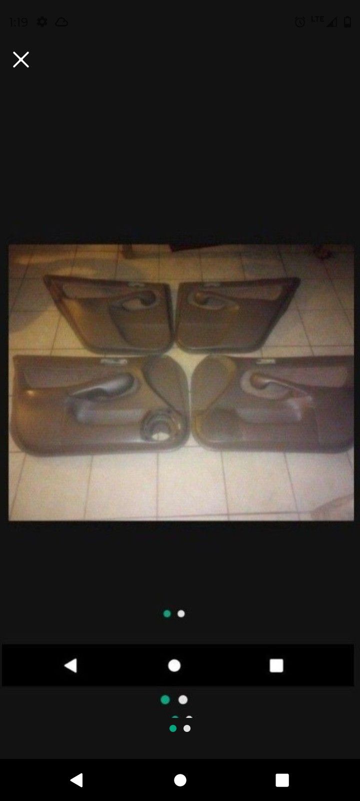 1996/2000 Honda Civic EX 4 Door Panels Parts