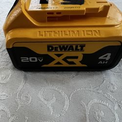 DeWalt 4ah 20v XR Battery