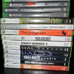 Xbox 360 & Xbox One Games 