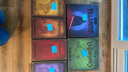 Disney Villainous Board Game Bundle