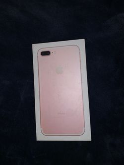 iPhone 7+ Rose gold (BOX ONLY)