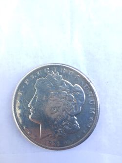 1921 One dollar coin