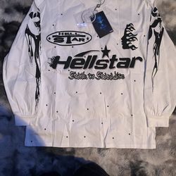 White hellstar sweater