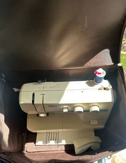BROTHER Model LS-1217 Mechanical/Electric Free Arm Sewing Machine *Working Great