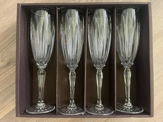 Crystal Flute Champagne Glasses