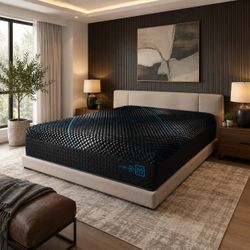 King Size Mattress Ashley Millennium 2.0 Hybrid 16 Inch - Direct From Factory - Same-Day Pickup & Delivery Available