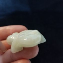 Chinese Antique Jade Carving Figurine(Jin Chan) 