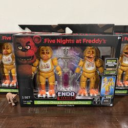 FNAF Five Nights at Freddy's Jazwares Endo Series Chica 6" Action Figure