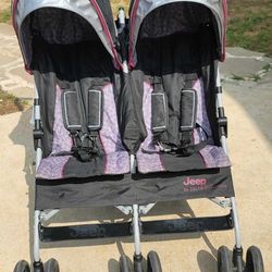 Jeep Double Stroller