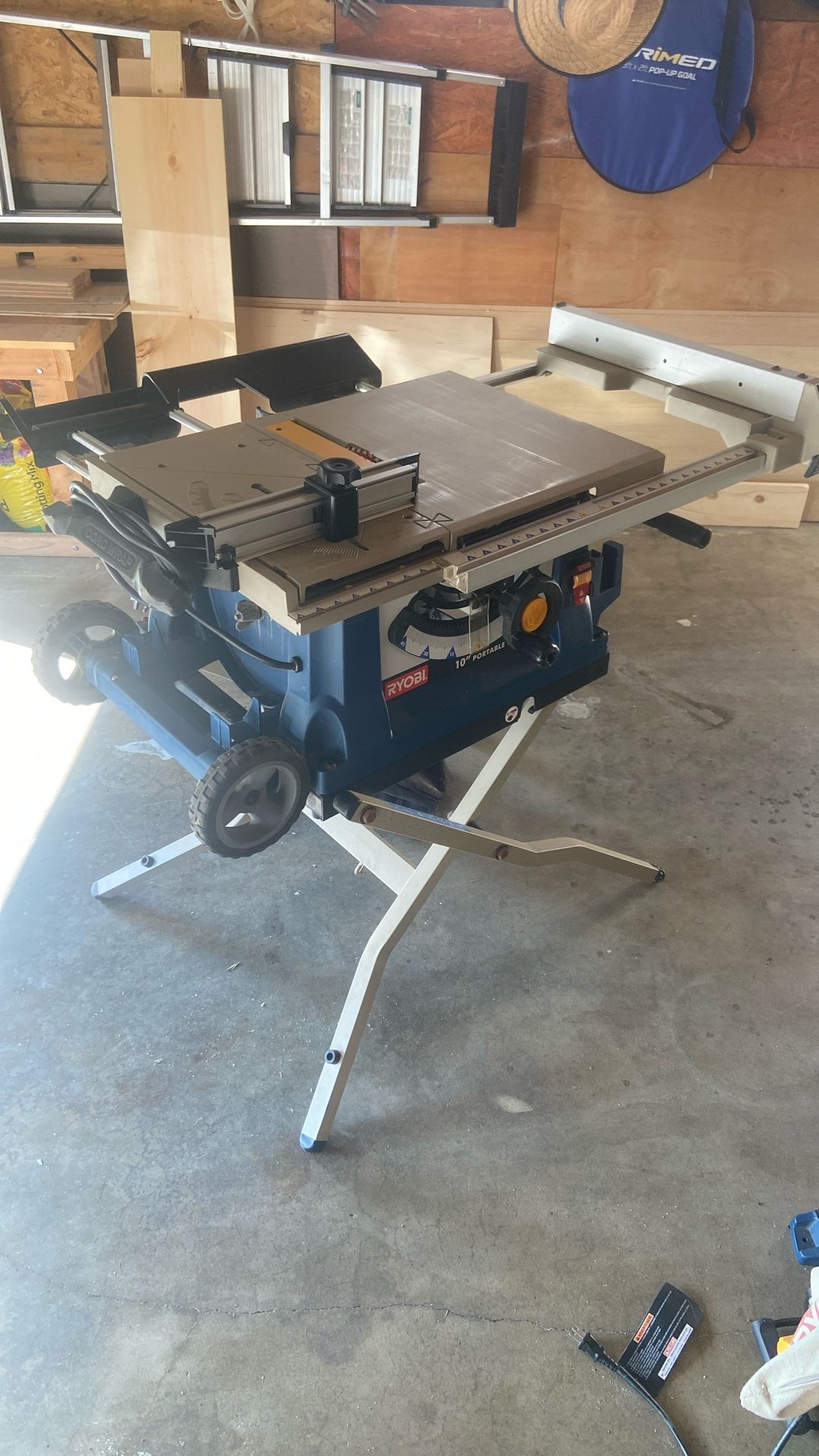 Table Saw Ryobi 10 “