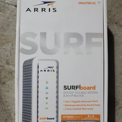 Arris Surfboard sbg6700-ac Cable Modem And WiFi Router Combo